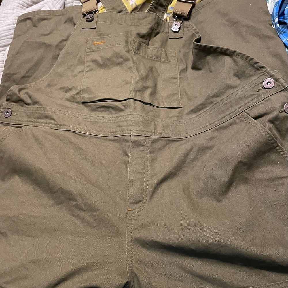 REI Olive Green Jumpsuit